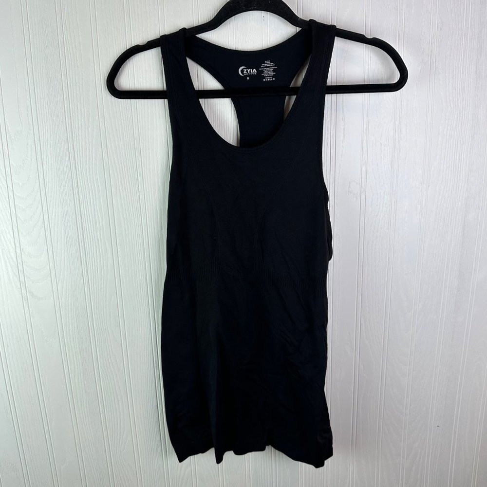 Zyia Active Black Tank‎ top Size small
